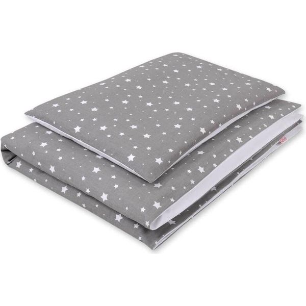 Biancheria Da Letto Per Neonati, Culla, 100 % Cotone - Sicura E Delicata Per La Pelle - 2 Pezzi - 120 X 90 Cm-image