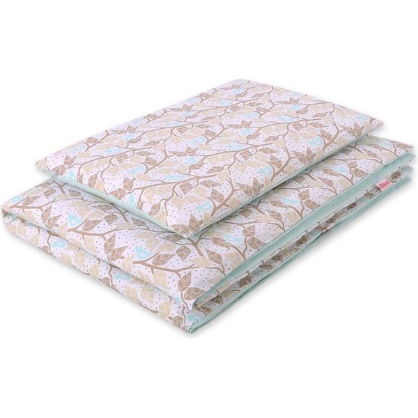 Set Di Lenzuola Per Neonati, Peso Culla, 100 % Cotone, Morbido E Delicato Sulla Pelle, 2 Pezzi, 135 X 100 Cm-image