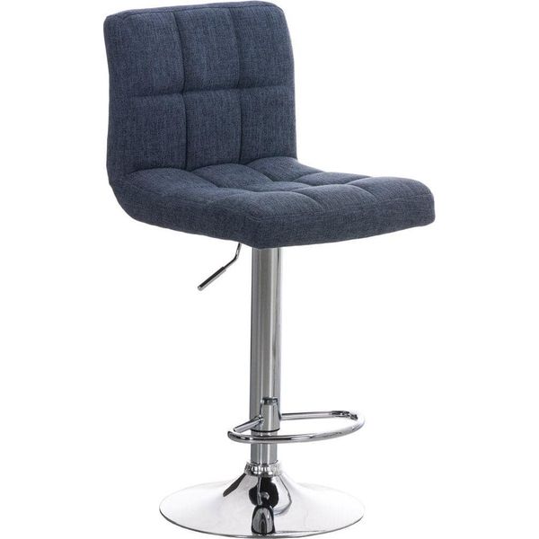 Comodo Sgabello Da Bar - Seduta Regolabile - Girevole A 360° Per Un Comfort Ottimale-image