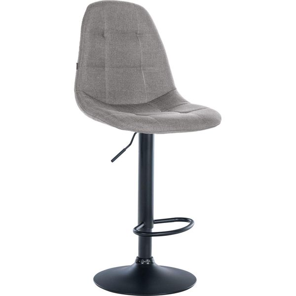 Sgabello Da Bar Moderno In Tessuto - Regolabile In Altezza - Elevato Comfort Di Seduta-image