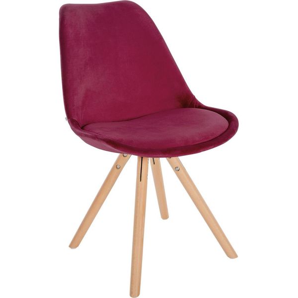 Sedia Da Pranzo In Velluto - Sedia In Velluto, Comfort Duraturo - Design Di Alta Qualità-image