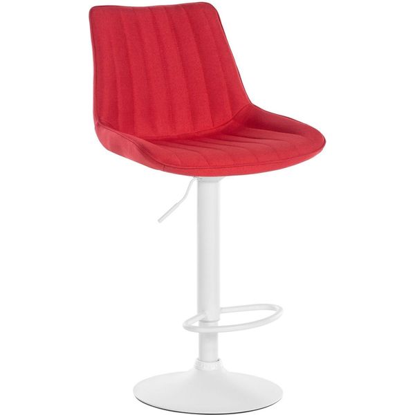 Sgabello Da Bar Moderno In Tessuto - Sgabello - Design Ergonomico, Di Facile Manutenzione E Girevole A 360°-image