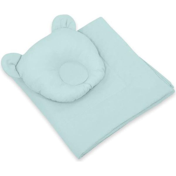 Set Di Coperte Per Neonati, Culla, Cotone Oeko-Tex, Sicuro E Delicato Per La Pelle Sensibile Del Bambino-image