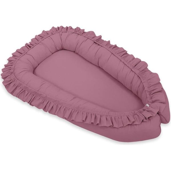 Nido Per Neonati, Bozzolo, Ambiente Di Riposo Sicuro Per I Bambini - Viola Pastello - Bellafurn-image