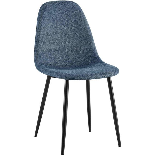 Sedia Da Pranzo Moderna - Seduta Confortevole, Facile Da Pulire - Velluto, Tessuto E Pelle Finta-image
