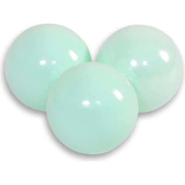 Palline Di Plastica Per Piscina Di Palline - Palline Da Gioco - Sicure Per I Bambini E Flessibili - 50 Pezzi - Colore Menta Chiaro-image