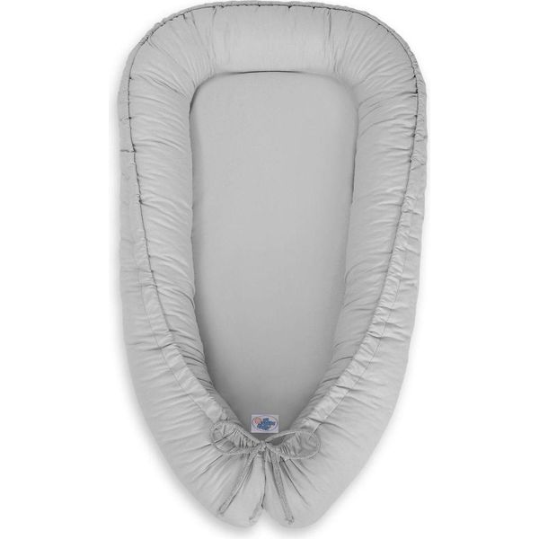 Nido Per Bambini, Cocoon - Sicuro E Regolabile - Doppia Seta - Grigio - Bellafurn Baby-image
