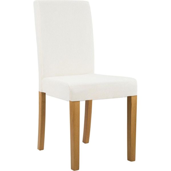 Sedia Da Pranzo In Corda - Sedia Con Braccioli - Elevato Comfort Di Seduta - Crema - Protezione Del Pavimento-image