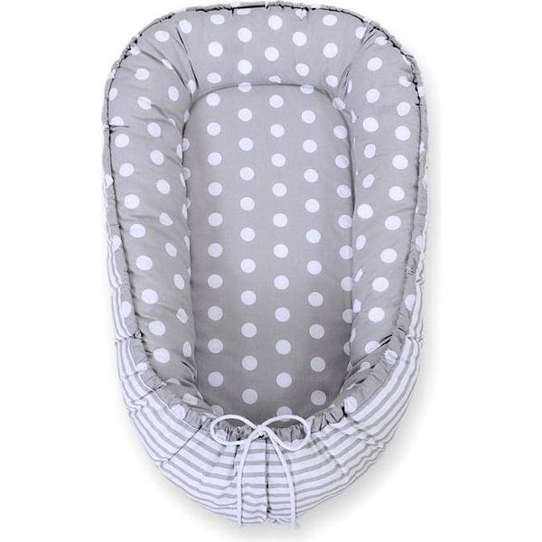 Nido Per Bambini Double-Face - Bozzolo - Cotone Oeko-Tex Traspirante - Regolabile E Facile Da Pulire-image