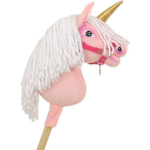 Cavallo Da Passeggio Unicorno - Cavallo Da Passeggio - Fatto A Mano E Morbido Per Un Divertimento Fantasioso E Sicuro-image