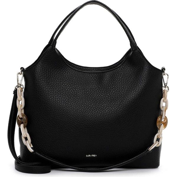 Suri Frey Borsa Shopper Borsa A Tracolla Sfy Jeanny City Shopper Black Nero-image