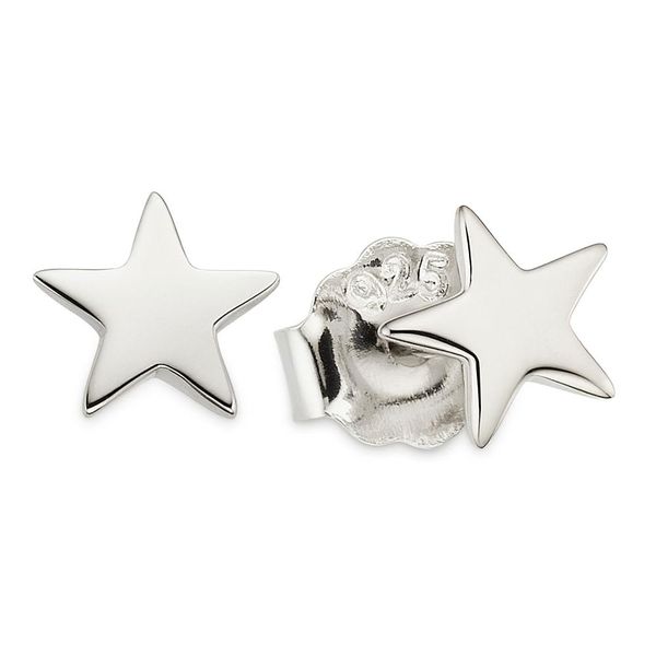 Paar Ohrstecker "Silberohrstecker Stern", Silberfarben, Aniston Jewelry & Watches, Ohrringe, Damen, Silber 925 (Sterlingsilber)-image