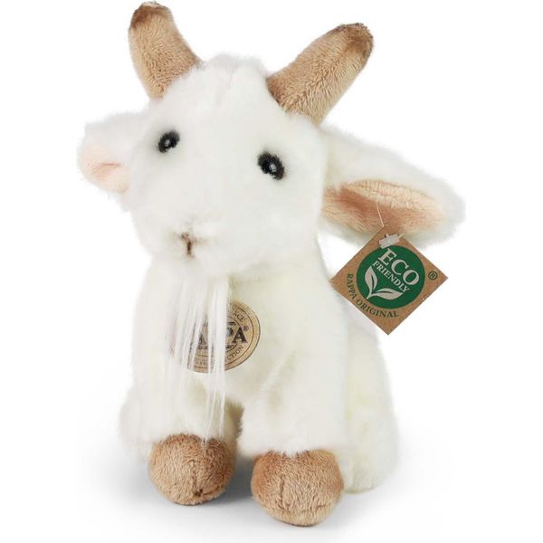 Rappa Capra Seduta In Peluche 18 Cm ECO-FRIENDLY-image