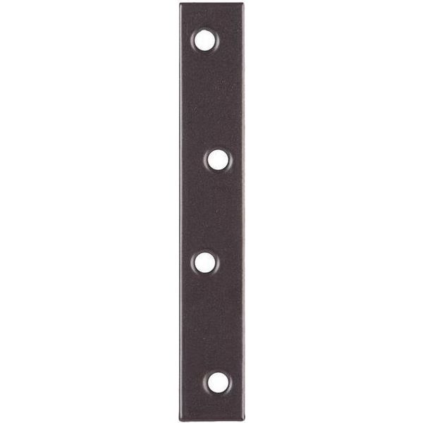 Connettore Piatto Lunghezza 100 Mm Larghezza 15 Mm Spessore 1,75 Mm Acciaio Nero Plastificato-image