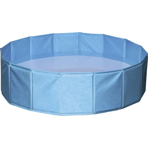 Piscina Per Cani Piscina Per Cani In Plastica Altezza Piscina 20 Cm Ø 80 Cm-image