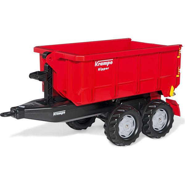 Rolly Toys Container Rimorchio Krampe Ribaltabile Con Cassone, Rimorchio A Due Assi-image