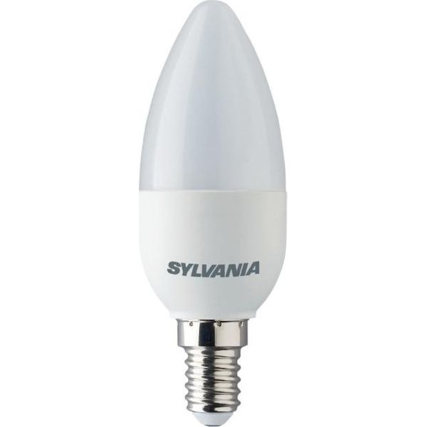 Sylvania Led Candela Toledo 6,5W = 40W E14 470Lm Bianco Caldo Opaco 2000K-2700K Sundim Dimmbar-image
