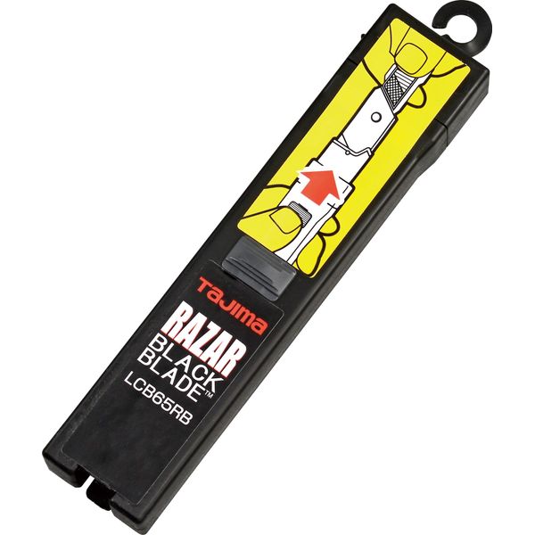 Tajima Razar Black Lame Da 25 Mm, Dispenser E Scheda, 1 Pezzo, TAJ-11548-image