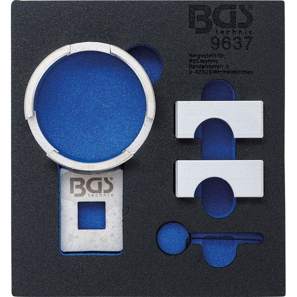 Bgs Inserto Carrello Officina 1/6: Set Di Attrezzi Per La Regolazione Del Motore Per Gm / Opel / Saab 2.0 Turbo - 9637-image
