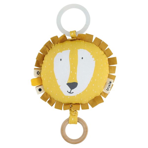 Trixie Giocattolo Musicale Bambino Mr Lion - Giallo - Con Specchio-image