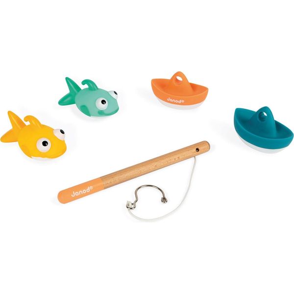 Giocattolo Da Bagno Janod - Gioco Di Pesca - Gioco Di Pesca Colorato Per Bambini Dai 2 Anni In Su-image