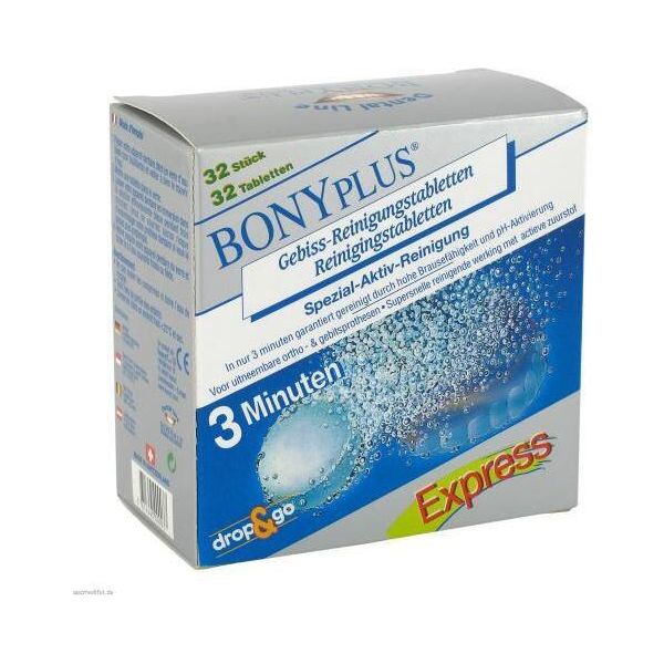 Bonyplus Compresse Effervescenti Detergenti 32 Pz-image