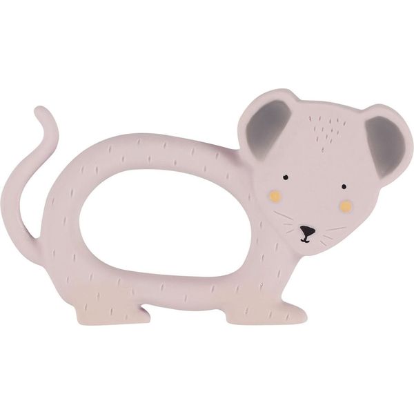Trixie Giocattolo Da Afferrare In Gomma Naturale Mrs Mouse Anello Da Dentizione Bambino-image