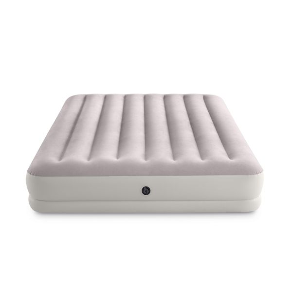 Materasso Gonfiabile Matrimoniale 203X152X30 Cm Con Pompa Elettrica Letto Intex 64179-image