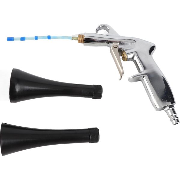 Pistola Di Pulizia Dell'automobile Impugnatura Ergonomica Pistola Di Soffiaggio Della Polvere Interna Del Veicolo Ad Alta Pressione Per La Pulizia Delle Macchine Della Mobilia Dell'automobile-image
