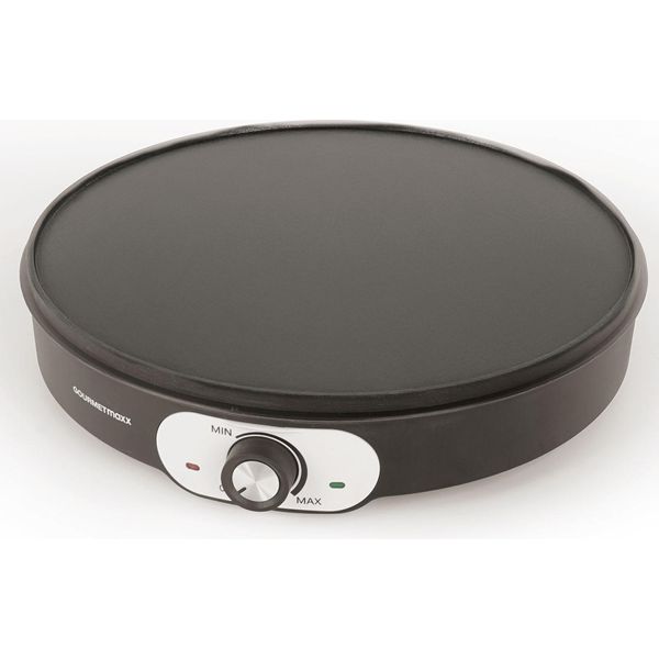 Gourmetmaxx Crepiera 1200W Con Divisore E Giratorta Per Crepes Crepiera-image