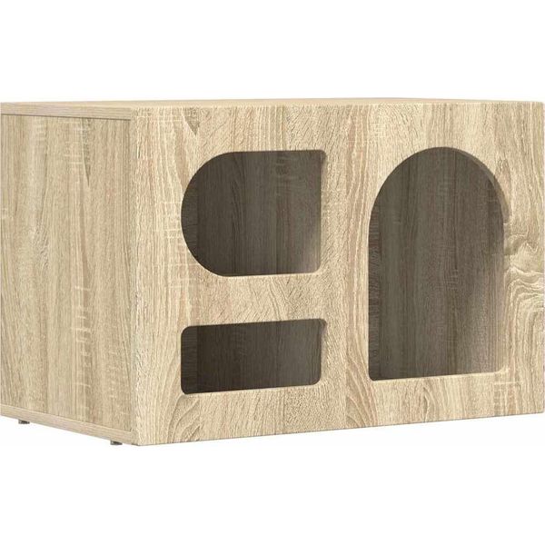 Syfax™ Mobile Tv Rovere Sonoma 60 X 35 X 40 Cm Legno Multistrato-image