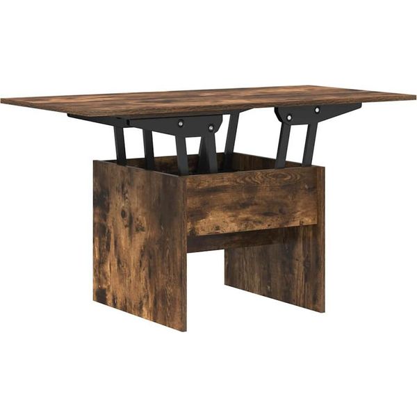 Syfax™ Tavolino Da Salotto Rovere Fumé 55 X 54,5 X 45 Cm-image