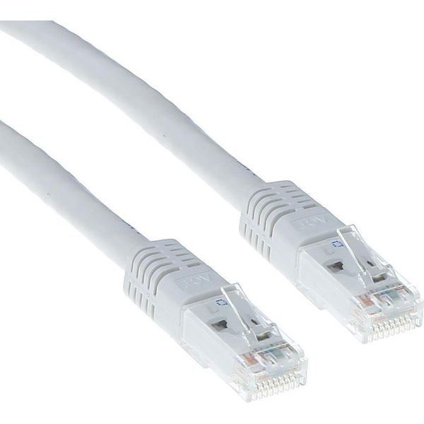 Act White 20 Meter U/Utp CAT6 Patch Cable With RJ45 Connectors. Cat6 U/Utp White 20.00M (IB9420)-image