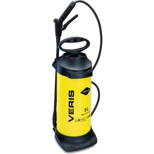 Mesto Veris Spruzzatore A Pressione Da 5 Litri Ugello In Ottone Lanciabile 52-90 Cm-image
