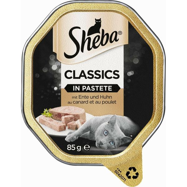 Sheba Bowl Classics Con Anatra E Pollo 85Gx22-image