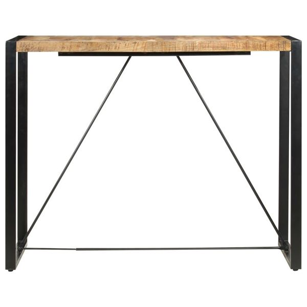 Syfax™ Tavolo Da Bar 140X70X110Cm In Legno Massello Di Mango-image