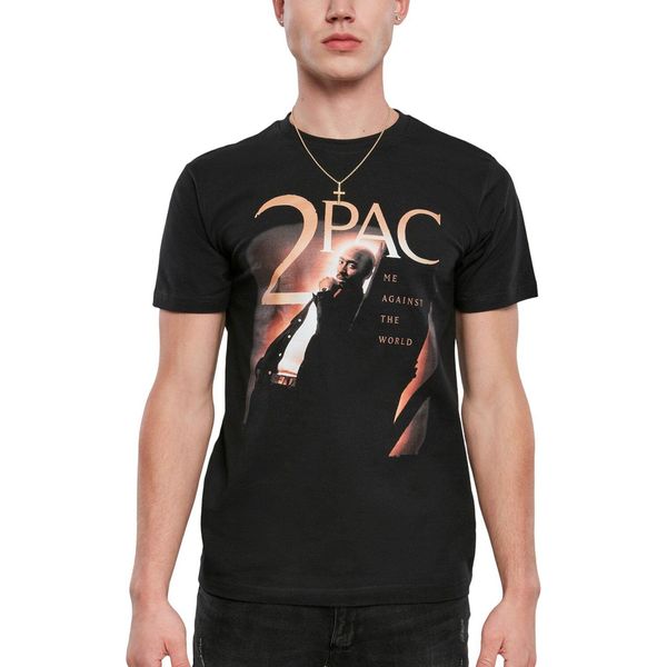 Camicia Merchcode - 2PAC Copertina Di Tupac Me Against The World - Xx-image