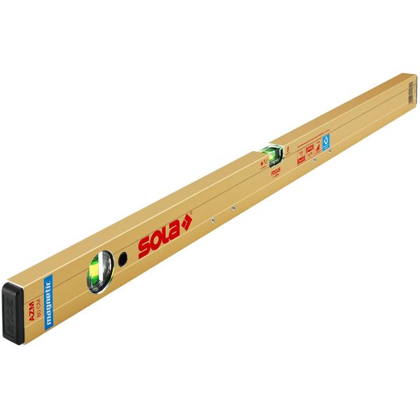 Sola Amz Livella Magnetica Azm Lunghezza 500 Mm, Oro, 50 Cm-image