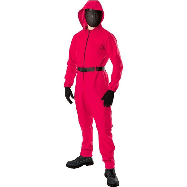 Bristol Novelty - Costume "The Gamer Suit"" - Uomo/Donna Unisex BN4436 (M) (Rosso/Nero)"-image