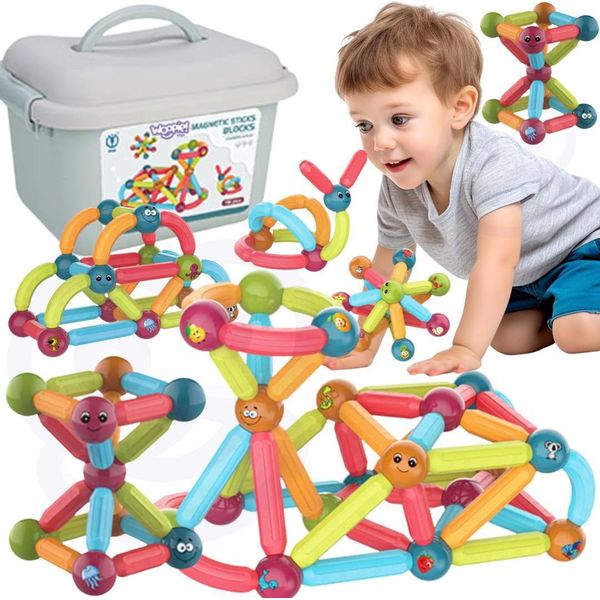 Woopie Blocchi Magnetici Per L'apprendimento 76 El.-image