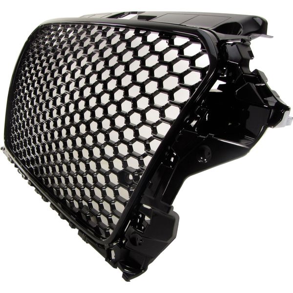 Griglia Radiatore Griglia Sportiva A Nido D'ape Nero Glanz Per Audi A3 8V Dal 2012-2016-image