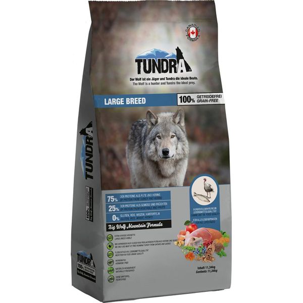 Tundra Dog Cibo Secco Large Breed 11,34Kg-image