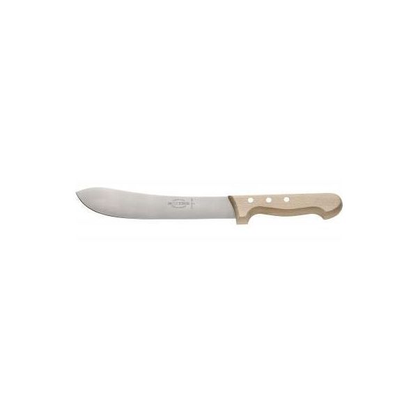 Coltello Di Gomma F.Dick (Lama: 25 Cm; Lama Curva; Manico In Legno; Acciaio Al Carbonio)-image