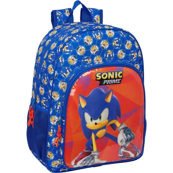 Zaino Scuola Sonic Prime Blue 33 X 42 X 14 Cm-image