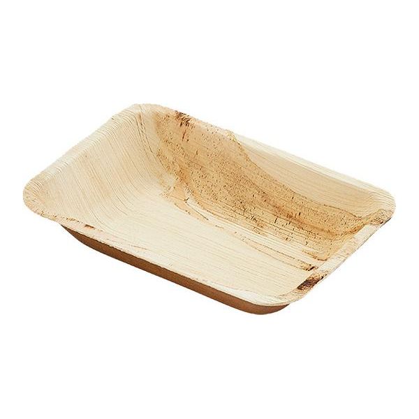 Set Di 6 Vassoi Da Portata Judge Pure Leaf, Foglie Di Palma, 19X15 Cm, Marrone-image
