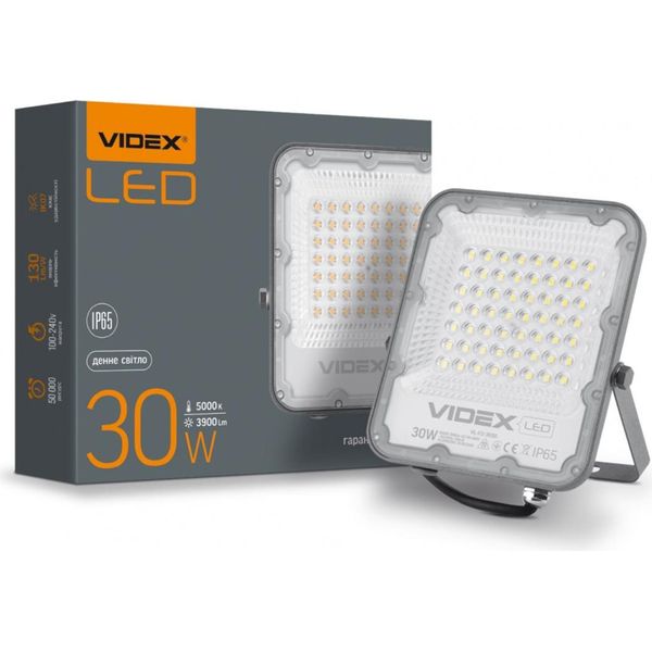 Videx Proiettore A Led 530 W 3900 Lm Bianco Neutro 5000 K Alluminio IP65 120°-image