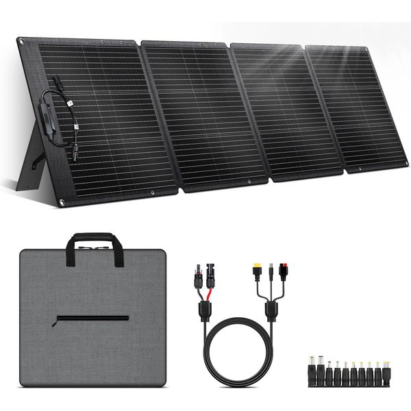 Pannello Solare, Design Pieghevole, Alta Efficienza, SPC200 New, 20,5 V, 200 W-image