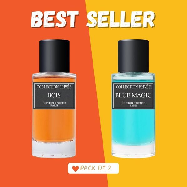 Collection Prive - Bois Intense 50ML Eau De Parfum+ Blue Magic 50ML Eau De Parfum Unisex 2Er-Packung -Aprizo-image
