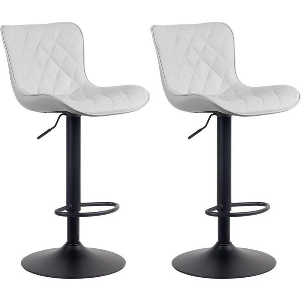 Set Di 2 Esclusivi Sgabelli Da Bar - Sedie Alte - Massimo Comfort, Design Girevole A 360°-image