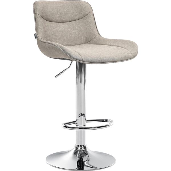 Sgabello Da Bar Regolabile In Tessuto - Sgabello Moderno - Comfort Ergonomico-image